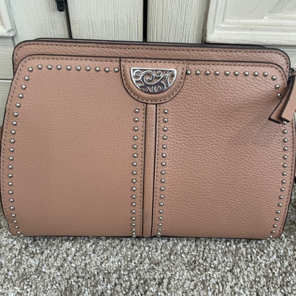 Brighton Beckman pretty tough Georgina organizer crossbody Buff color H4348B - Picture 3 of 16